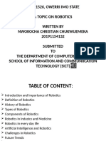 Robotics Presentation