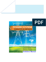 PDF Power System Analysis and Design 6th Edition Glover Solutions Manual Download