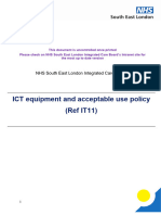 Iiii ICT Equipment and Acceptable Use Policy