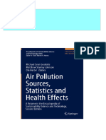 Instant Ebooks Textbook Air Pollution Sources, Statistics and Health Effects Michael Evan Goodsite Download All Chapters