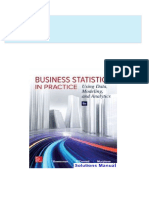 PDF Business Statistics in Practice 8th Edition Bowerman Solutions Manual Download