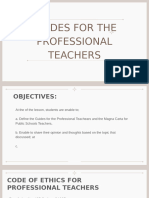 Guides For Professional Teacher