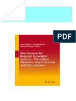 Full New Avenues For Regional Innovation Systems Theoretical Advances Empirical Cases and Policy Lessons 1st Edition Arne Isaksen Ebook All Chapters