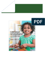 Instant Ebooks Textbook (Ebook PDF) Language Development: An Introduction 9th Edition Download All Chapters