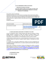 Lei Nº 14.399/2022 Lei Nº 14.903/2024 Decreto Nº 11.740/2023 Decreto Nº 11.453/2023 (Decreto de Fomento) Instrução Normativa MINC Nº 10/2023