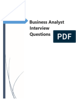 Business Analysis Interview Questions & Answer Prepared Guide