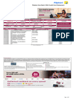 Credit Card Statement Axis
