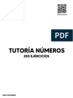 250 Ejerecicios Tutoría Eje Números