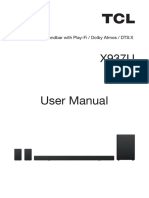 X937U User Manual