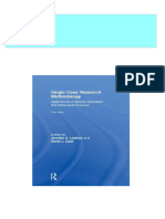 Single Case Research Methodology Applications in Special Education and Behavioral Sciences Jennifer R Ledford All Chapter Instant Download