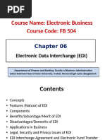 Chapter 06 - Electronic Data Interchange (EDI)