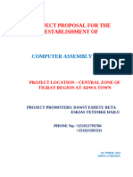 Computer Manufacturing Business Plan