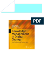 Knowledge Management in Digital Change New Findings and Practical Cases 1st Edition Klaus North 2024 Scribd Download