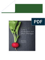 Get Lutz's Nutrition and Diet Therapy 7th Edition - PDF Version PDF Ebook With Full Chapters Now