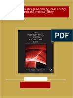 The Instructional Design Knowledge Base Theory Research and Practice Richey Download PDF