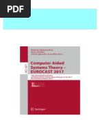 Download Complete Computer Aided Systems Theory EUROCAST 2017 16th International Conference Las Palmas de Gran Canaria Spain February 19 24 2017 Revised Selected Papers Part I 1st Edition Roberto Moreno-Díaz PDF for All Chapters