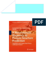 A Metaheuristic Approach To Protein Structure Prediction Algorithms and Insights From Fitness Landscape Analysis 1st Edition Nanda Dulal Jana