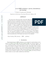 G. Kowal, A. Lazarian and A. Beresnyak - Density Fluctuations in MHD Turbulence: Spectra, Intermittency and Topology