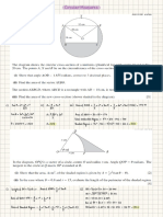 Circular Measure Homework