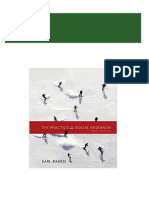 Full (Ebook PDF) The Practice of Social Research 14th Edition Ebook All Chapters