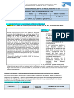 DMpA #27 - 3°A, B, C, D - CC - SS 2024"interpretaciones Sobre La Independencia Del Perú