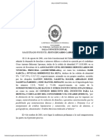 SALA CONSTITUCIONAL CASO ASODRIVIPRILARA Sentencia Materia Teoria General Delproceso