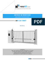 Notice Automatisme de Portail Battant SW 7000 T 45024