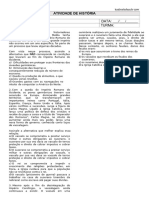 Atividade 6 Ano Sobre Feudalismo