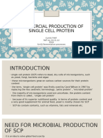 Commercial Production of Single Cell Protein - 10,11,12