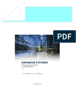 Database Systems Design Implementation Management 12th Edition Carlos Coronel Ebook All Chapters PDF