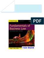 Instant Download Cengage Advantage Books Fundamentals of Business Law Excerpted Cases 3rd Edition Roger LeRoy Miller Test Bank PDF All Chapter