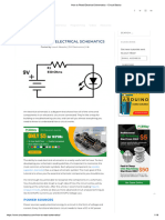 How To Read Electrical Schematics - Circuit Basics