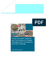 Novel Concepts Systems and Technology For Sludge Management in Emergency and Slum Settings 1st Edition Peter Matuku Mawioo (Author)