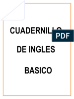 Cuadernillo de Ingles Basico