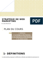 Chapitre 6 - Stratégie de Web Marketing