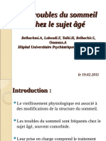 Les Troubles Du Sommeil Chez Le Sujet Âgé