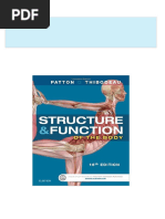 All Chapter Download Test Bank For Structure and Function of The Human Body 15th Edition by Patton