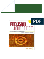 Get (Ebook PDF) Precision Journalism: A Reporter's Introduction To Social Science Methods 4th Edition Free All Chapters