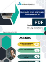 Anatomía de La Gestión de Mantenimiento