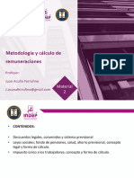 Material 2 - Metodología y Cálculo de Remuneraciones