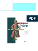 Deep Learning With JavaScript: Neural Networks in TensorFlow - Js 1st Edition Shanqing Cai All Chapters Instant Download