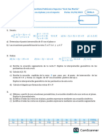 Evaluación RECTA en El ESPACIO y en El PLANO 2023-1