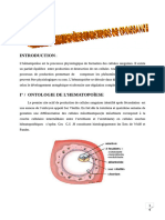 Hématopoîése Et Facteurs de Croissances 2017