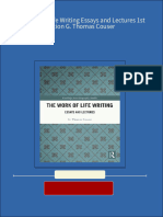 Immediate Download The Work of Life Writing Essays and Lectures 1st Edition G. Thomas Couser Ebooks 2024