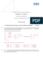 Examen 2015 2016 Solution