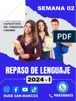 Sem. 02-Repaso de Lenguaje - Ruge 2024-I