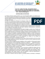 Politica Publica para Casa de Acogida CCPD Naranjito