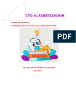 Proyecto Alfabetizacion 2024