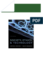 Full (Ebook PDF) Society, Ethics, and Technology 5th Edition PDF All Chapters