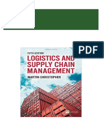 Get (Ebook PDF) Logistics & and Supply Chain Management 5th Edition Free All Chapters